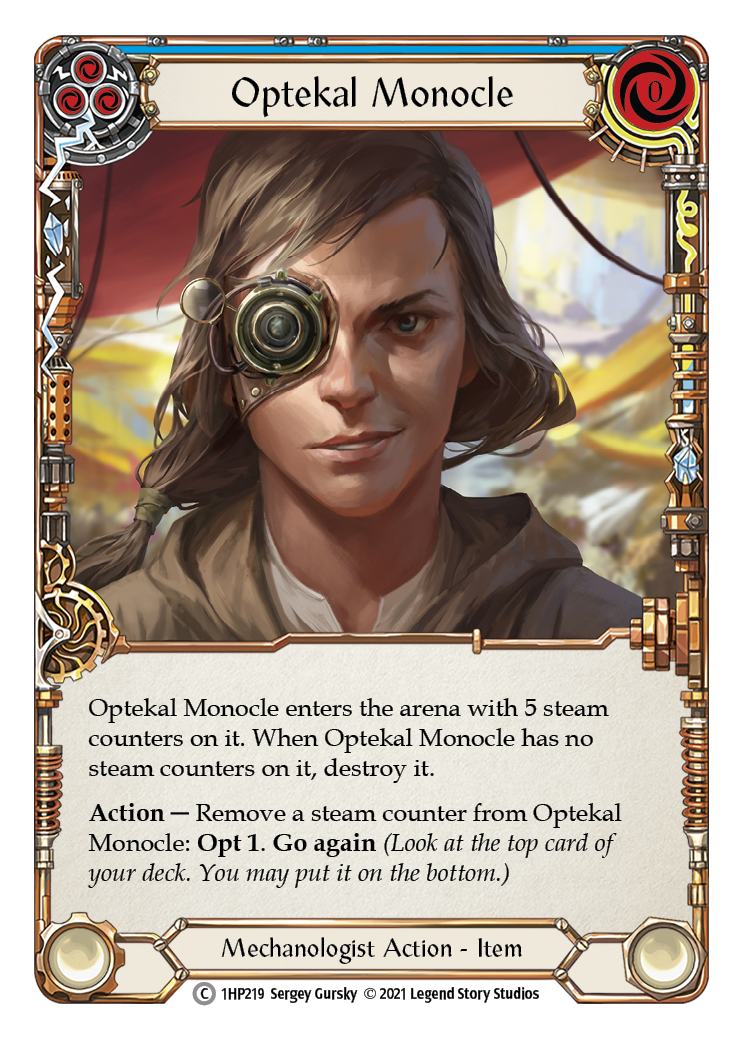 Optekal Monocle [1HP219] (History Pack 1) | Boutique FDB TCG