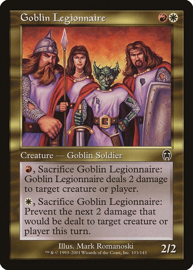 Goblin Legionnaire [Apocalypse] | Boutique FDB TCG