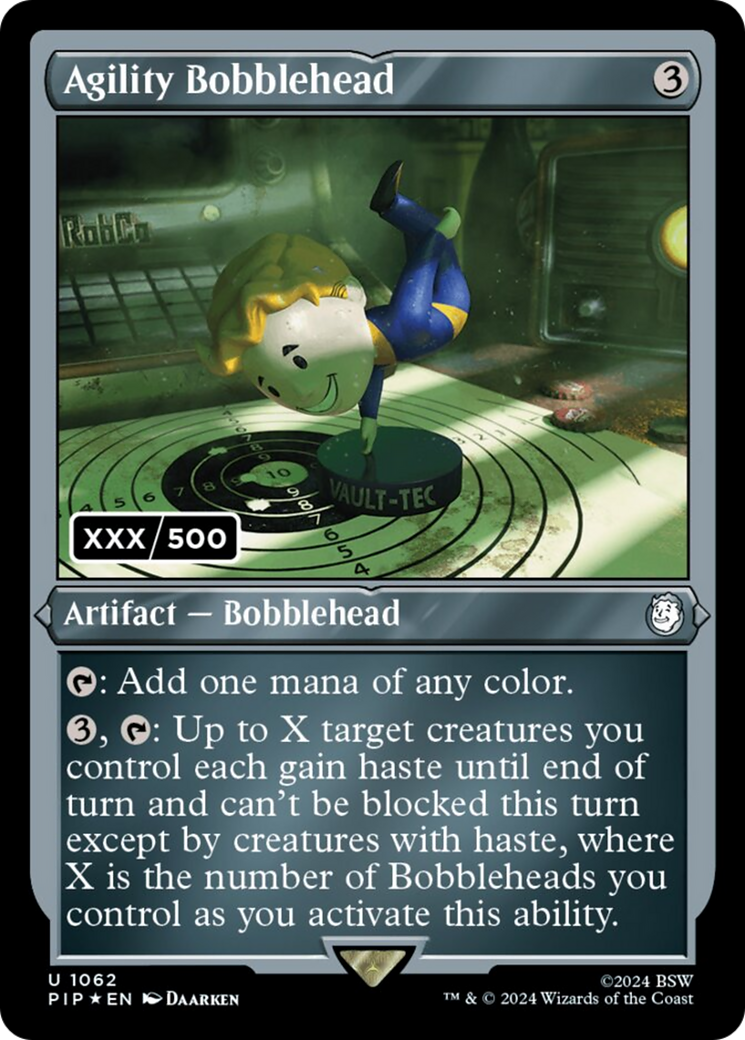 Agility Bobblehead (Serial Numbered) [Fallout] | Boutique FDB TCG