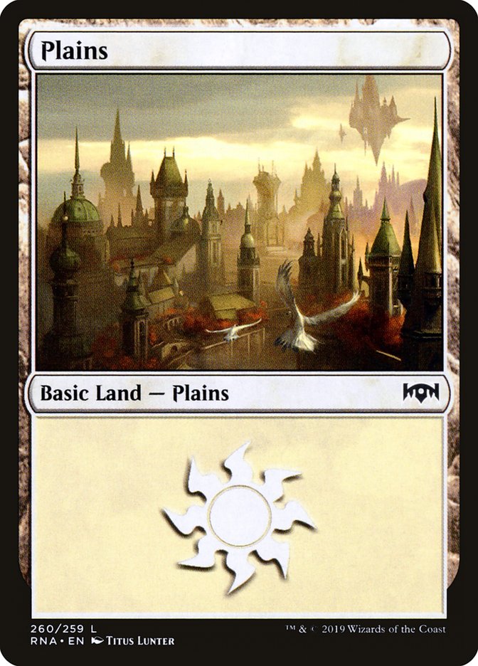 Plains (260) [Ravnica Allegiance] | Boutique FDB TCG