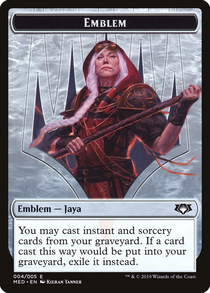 Jaya Ballard Emblem [Mythic Edition Tokens] | Boutique FDB TCG