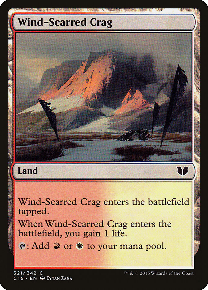 Wind-Scarred Crag [Commander 2015] | Boutique FDB TCG
