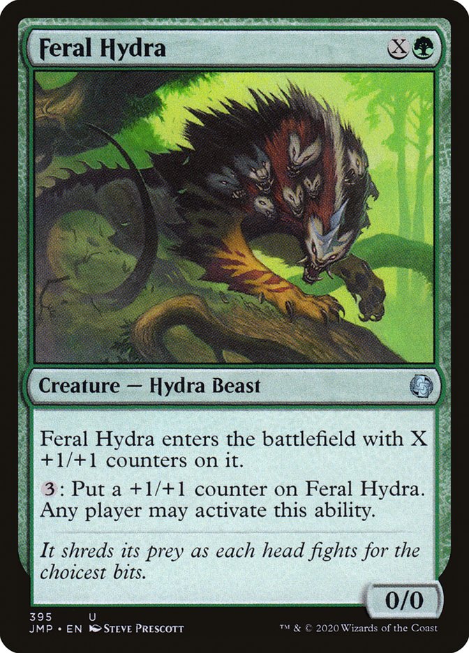 Feral Hydra [Jumpstart] | Boutique FDB TCG