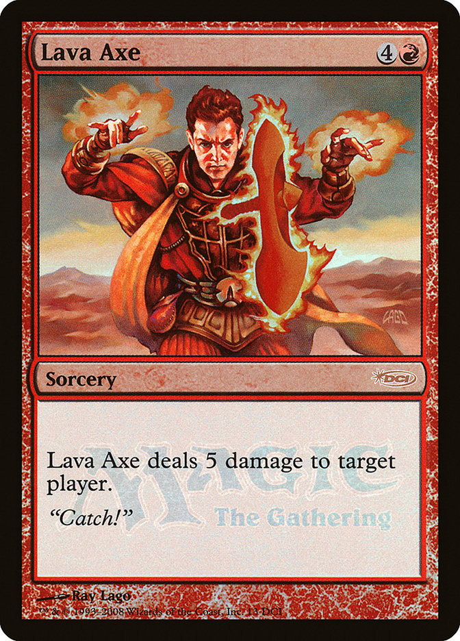 Lava Axe [Gateway 2008] | Boutique FDB TCG