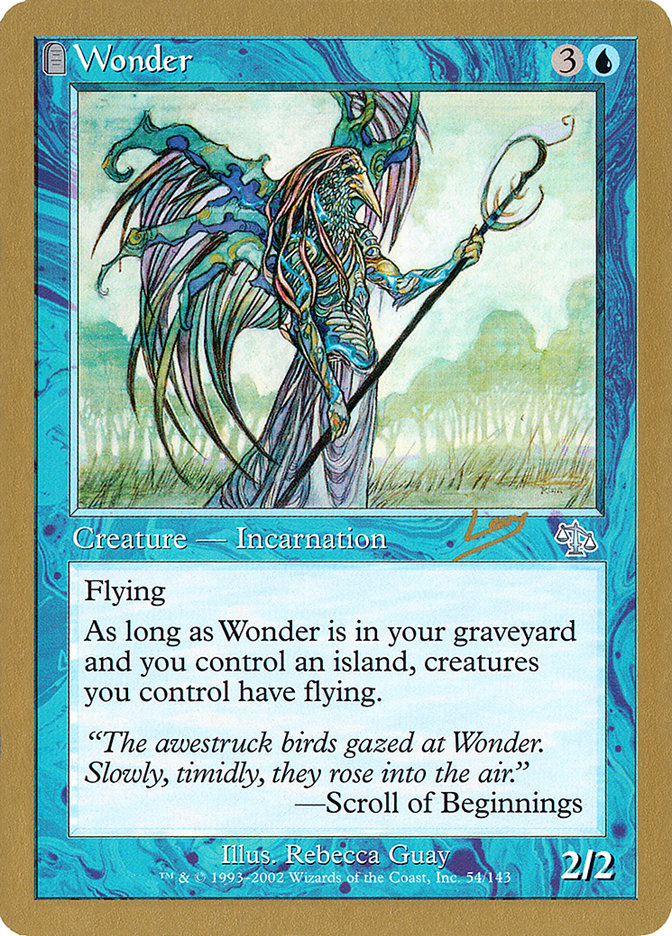 Wonder (Raphael Levy) [World Championship Decks 2002] | Boutique FDB TCG