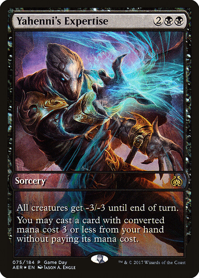 Yahenni's Expertise (Game Day) [Aether Revolt Promos] | Boutique FDB TCG