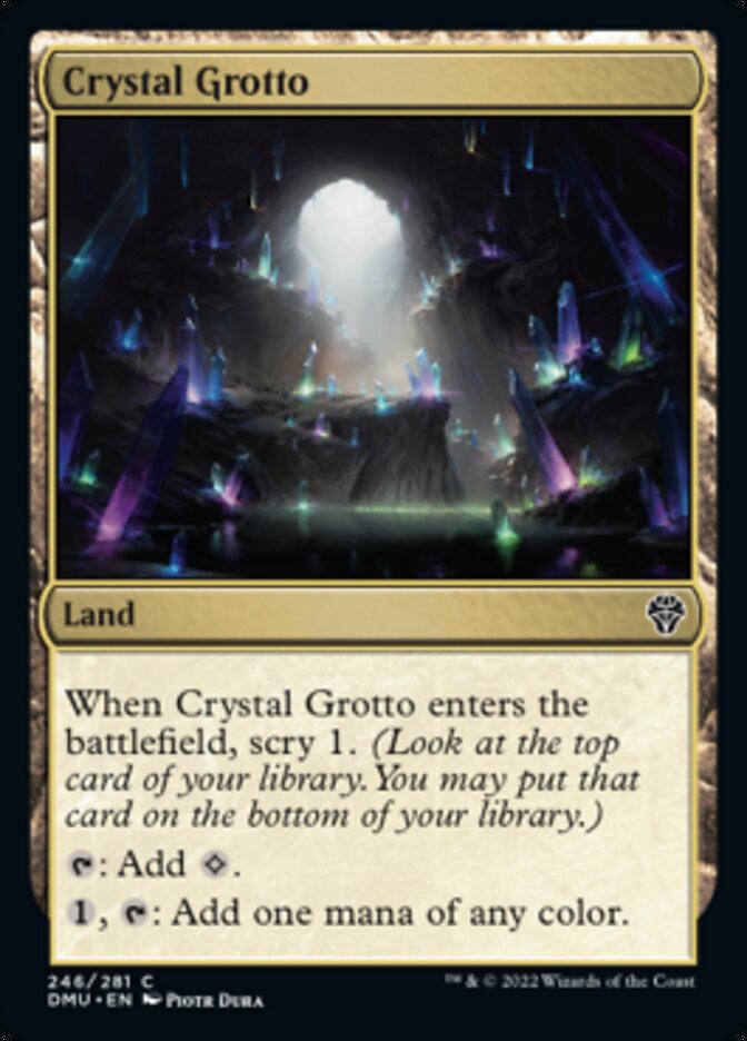 Crystal Grotto [Dominaria United] | Boutique FDB TCG