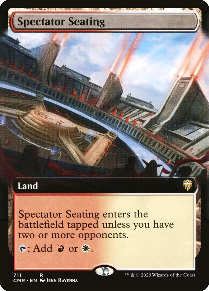 Spectator Seating (Extended Art) [Commander Legends] | Boutique FDB TCG