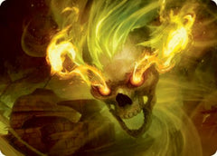 Flameskull Art Card [Dungeons & Dragons: Adventures in the Forgotten Realms Art Series] | Boutique FDB TCG