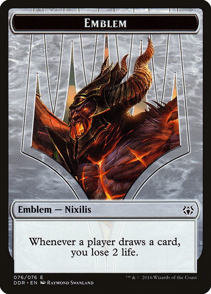 Ob Nixilis Reignited Emblem [Duel Decks: Nissa vs. Ob Nixilis] | Boutique FDB TCG