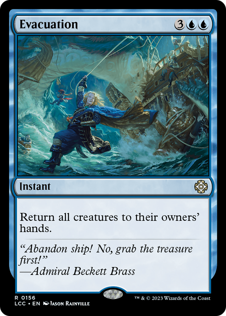 Evacuation [The Lost Caverns of Ixalan Commander] | Boutique FDB TCG