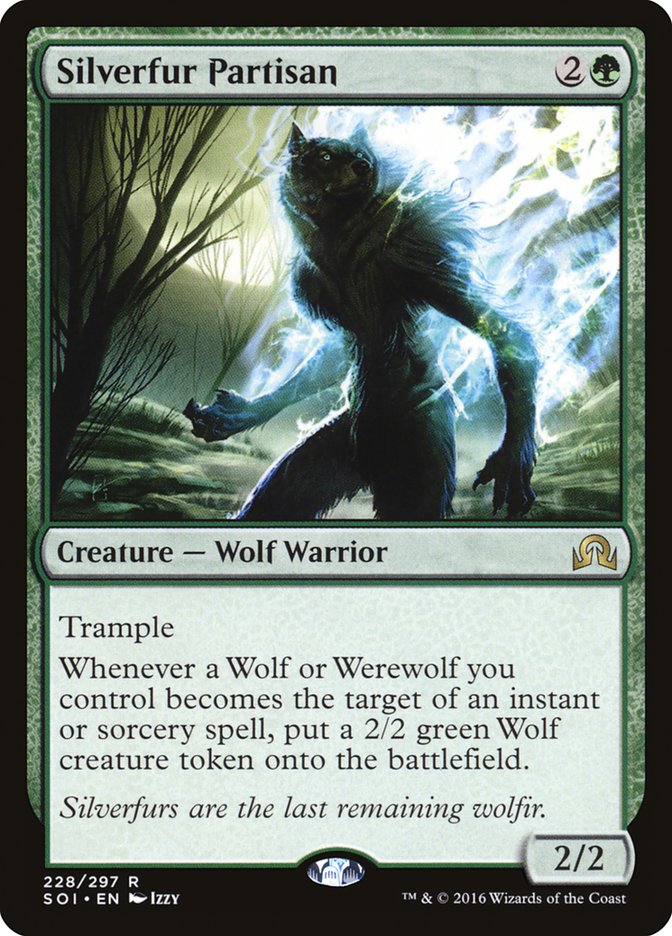 Silverfur Partisan [Shadows over Innistrad] | Boutique FDB TCG