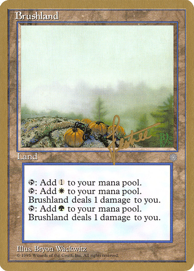 Brushland (Bertrand Lestree) [Pro Tour Collector Set] | Boutique FDB TCG