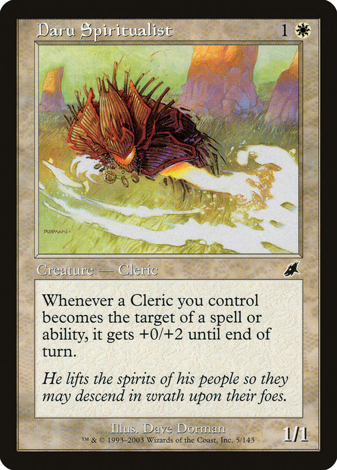 Daru Spiritualist [Scourge] | Boutique FDB TCG