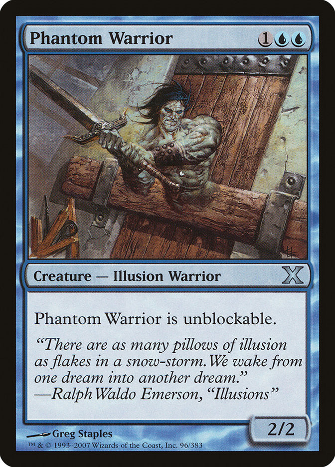 Phantom Warrior [Tenth Edition] | Boutique FDB TCG