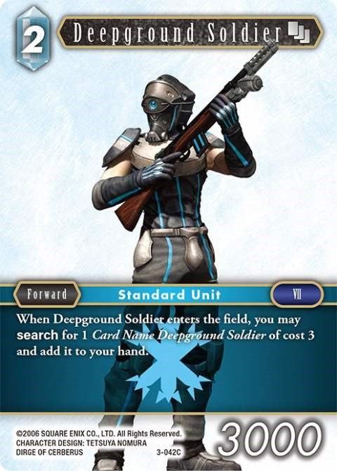 Deepground Soldier [Opus III] | Boutique FDB TCG