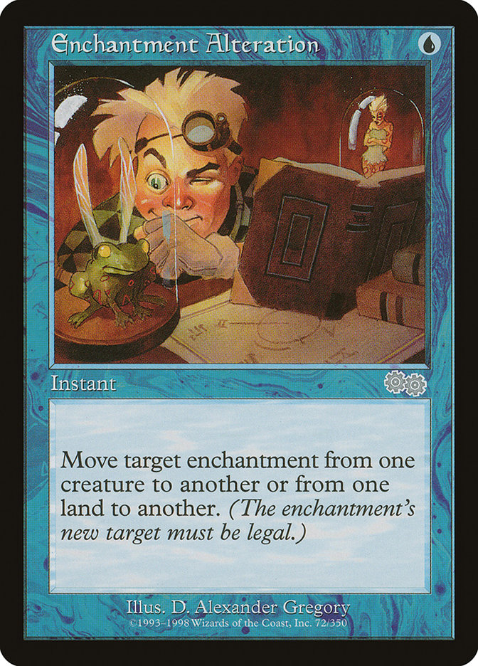 Enchantment Alteration [Urza's Saga] | Boutique FDB TCG