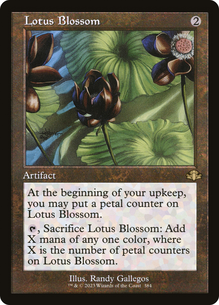 Lotus Blossom (Retro) [Dominaria Remastered] | Boutique FDB TCG