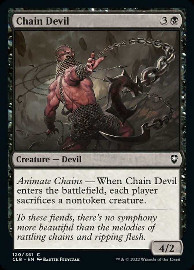 Chain Devil [Commander Legends: Battle for Baldur's Gate] | Boutique FDB TCG