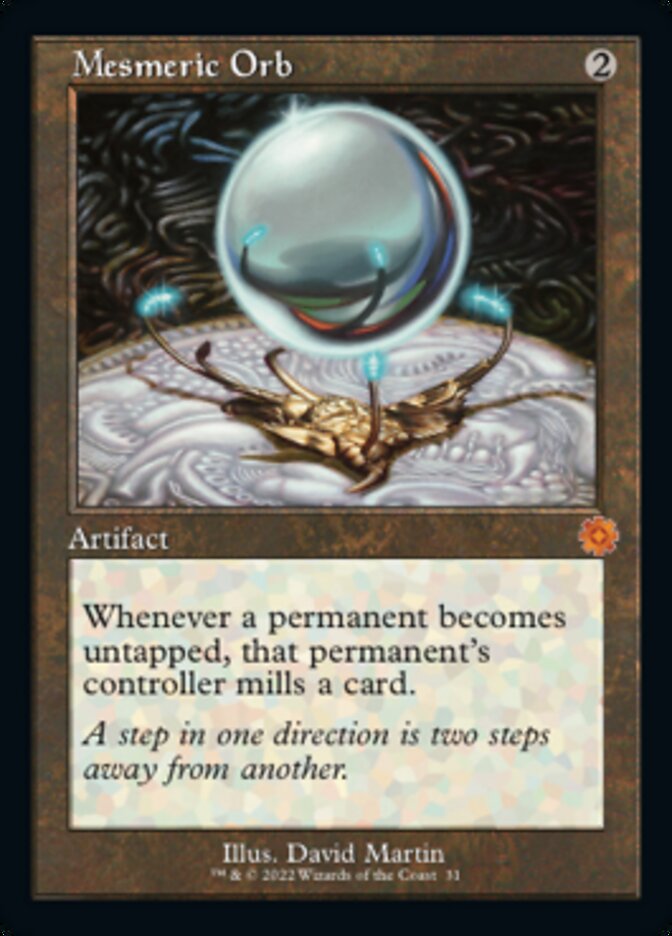 Mesmeric Orb (Retro) [The Brothers' War Retro Artifacts] | Boutique FDB TCG