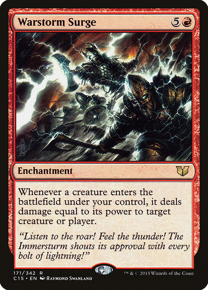 Warstorm Surge [Commander 2015] | Boutique FDB TCG