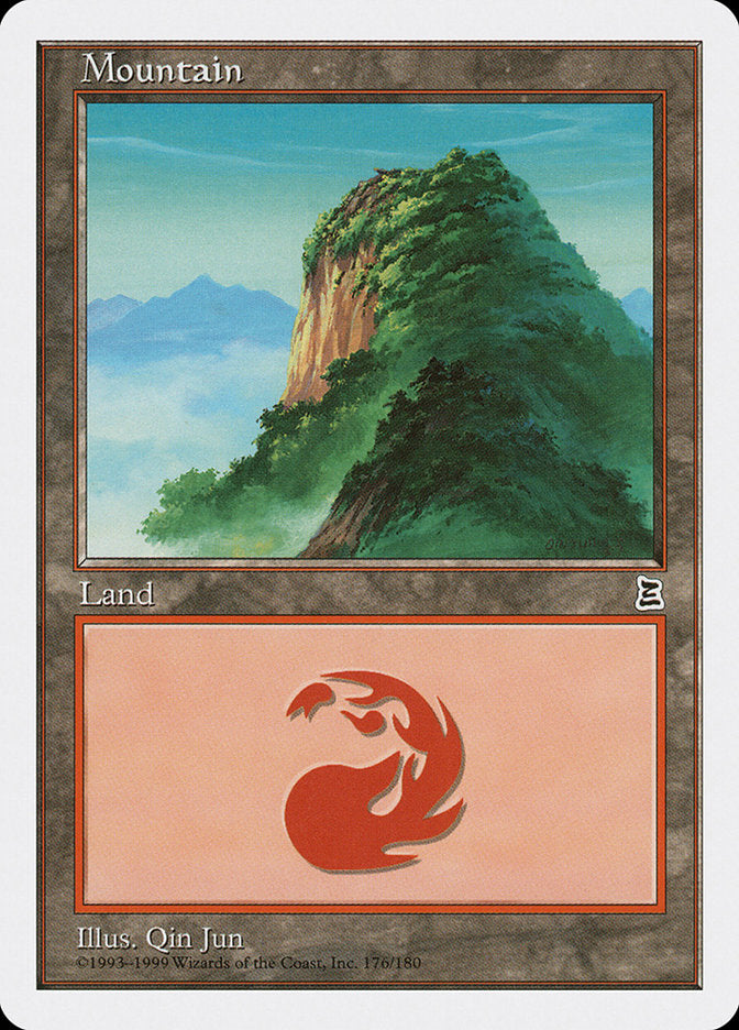 Mountain (176) [Portal Three Kingdoms] | Boutique FDB TCG