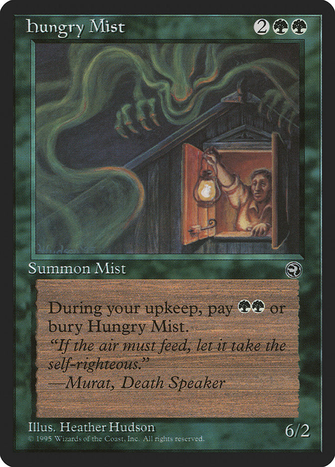 Hungry Mist (Murat Flavor Text) [Homelands] | Boutique FDB TCG