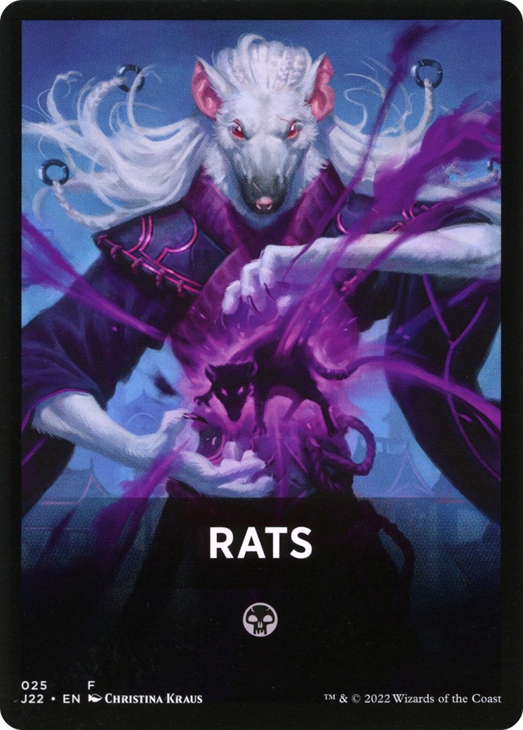 Rats Theme Card [Jumpstart 2022 Front Cards] | Boutique FDB TCG