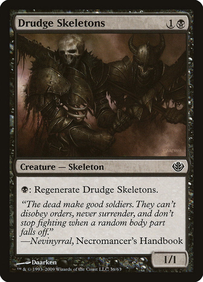 Drudge Skeletons [Duel Decks: Garruk vs. Liliana] | Boutique FDB TCG