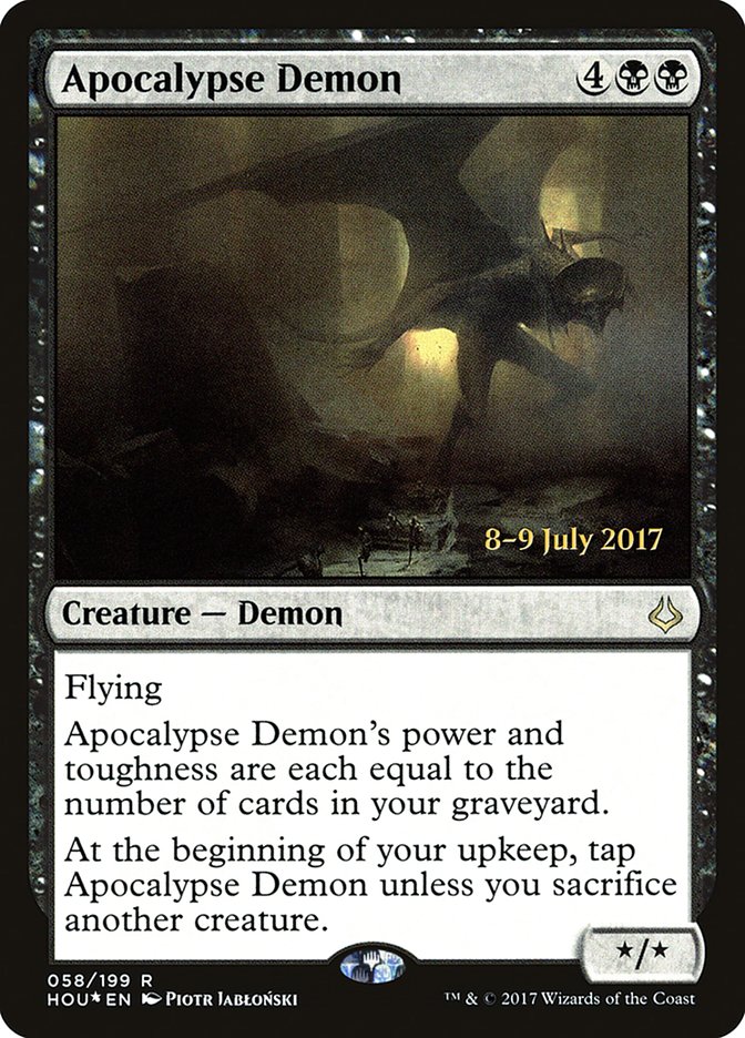 Apocalypse Demon [Hour of Devastation Prerelease Promos] | Boutique FDB TCG