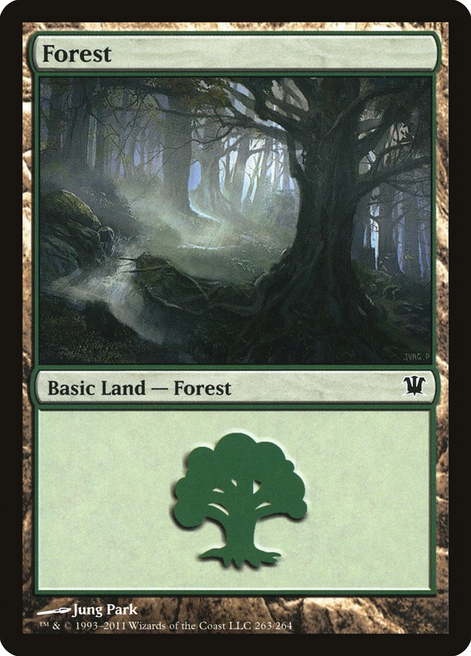 Forest (263) [Innistrad] | Boutique FDB TCG