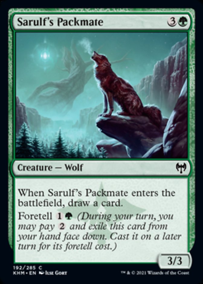 Sarulf's Packmate [Kaldheim] | Boutique FDB TCG