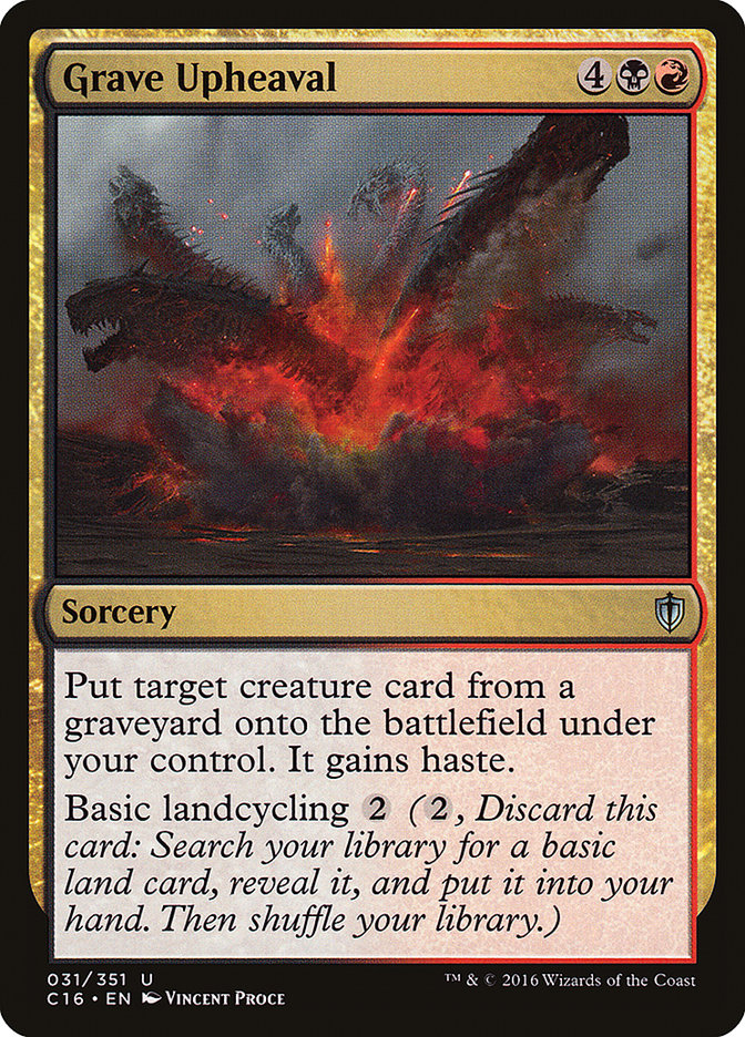 Grave Upheaval [Commander 2016] | Boutique FDB TCG
