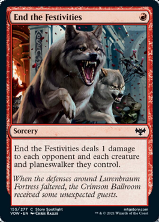 End the Festivities [Innistrad: Crimson Vow] | Boutique FDB TCG