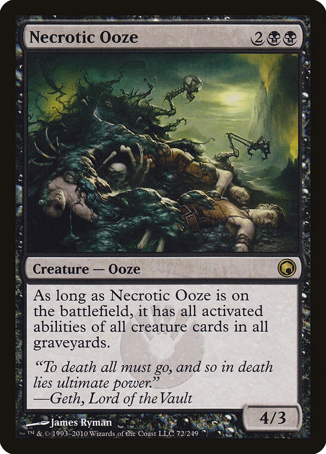 Necrotic Ooze [Scars of Mirrodin] | Boutique FDB TCG