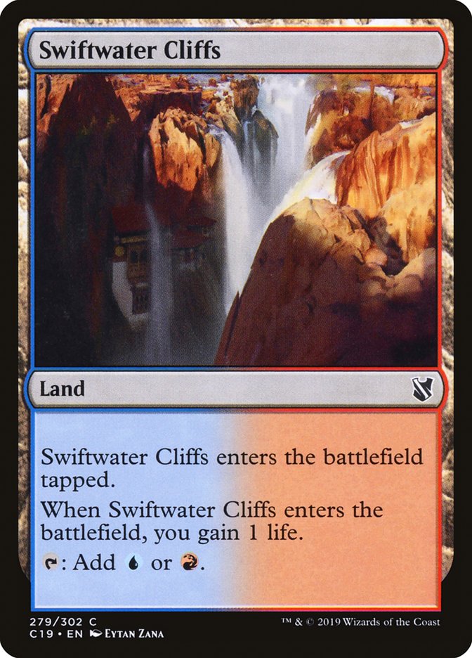 Swiftwater Cliffs [Commander 2019] | Boutique FDB TCG