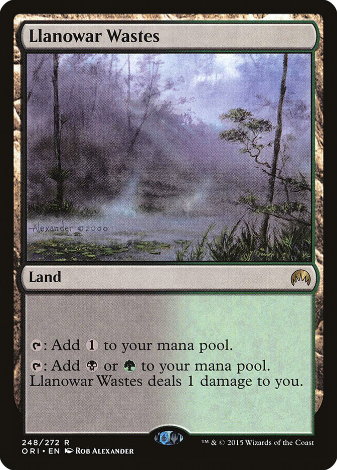 Llanowar Wastes [Magic Origins] | Boutique FDB TCG