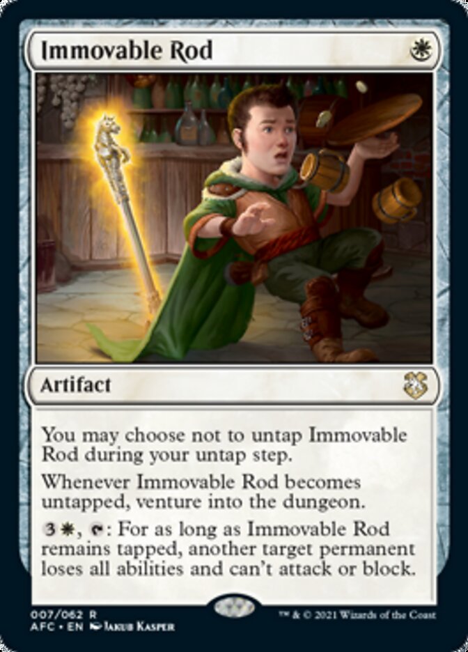 Immovable Rod [Dungeons & Dragons: Adventures in the Forgotten Realms Commander] | Boutique FDB TCG