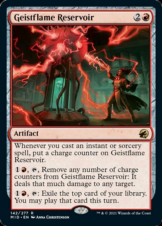 Geistflame Reservoir [Innistrad: Midnight Hunt] | Boutique FDB TCG