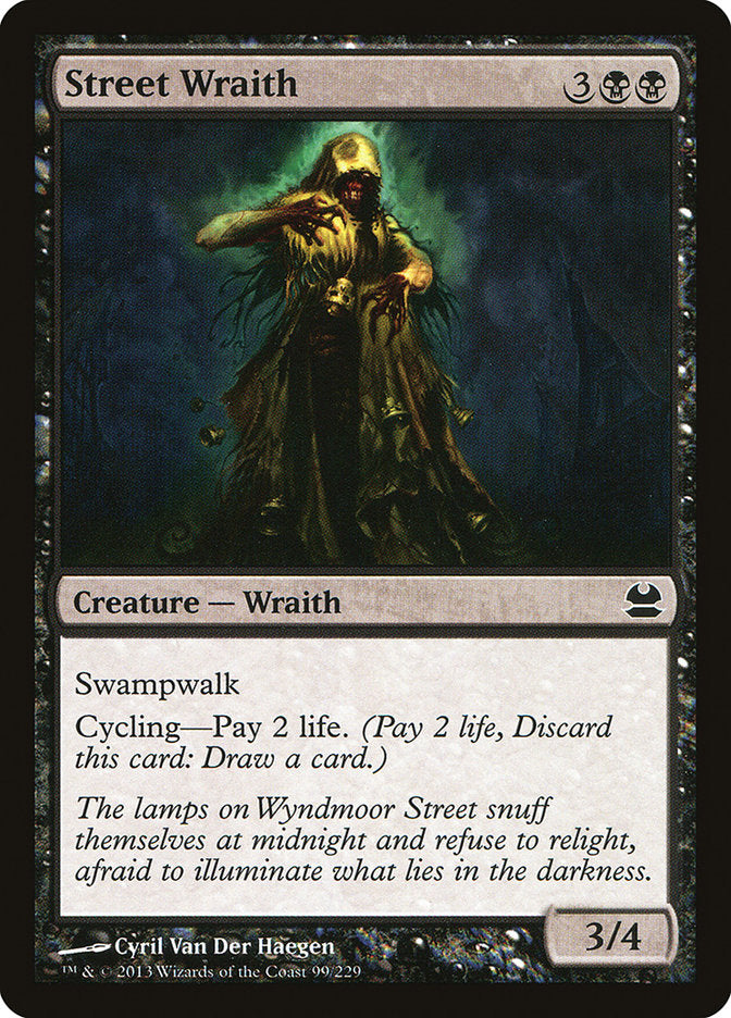 Street Wraith [Modern Masters] | Boutique FDB TCG