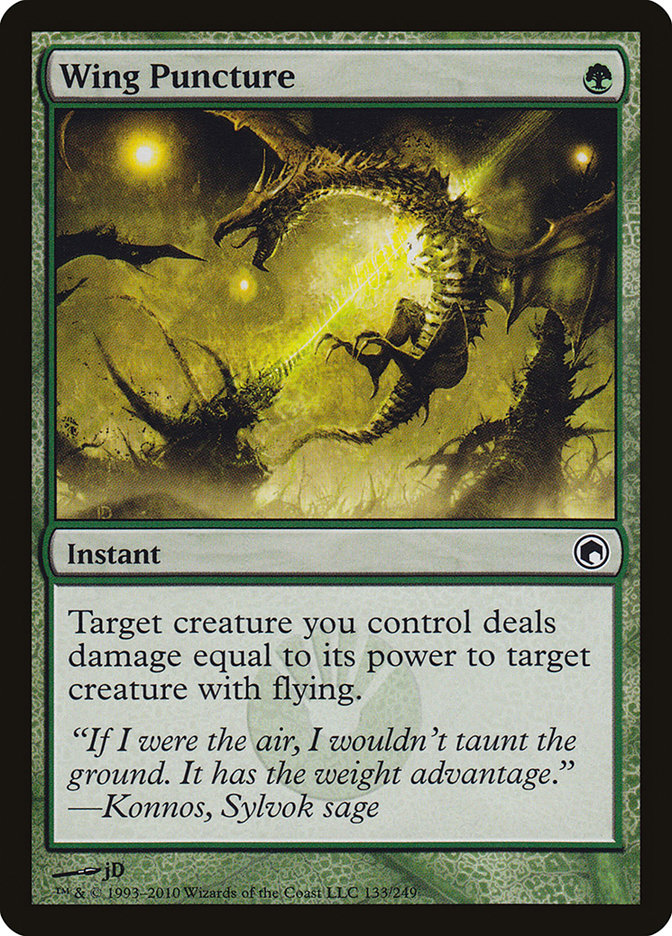 Wing Puncture [Scars of Mirrodin] | Boutique FDB TCG