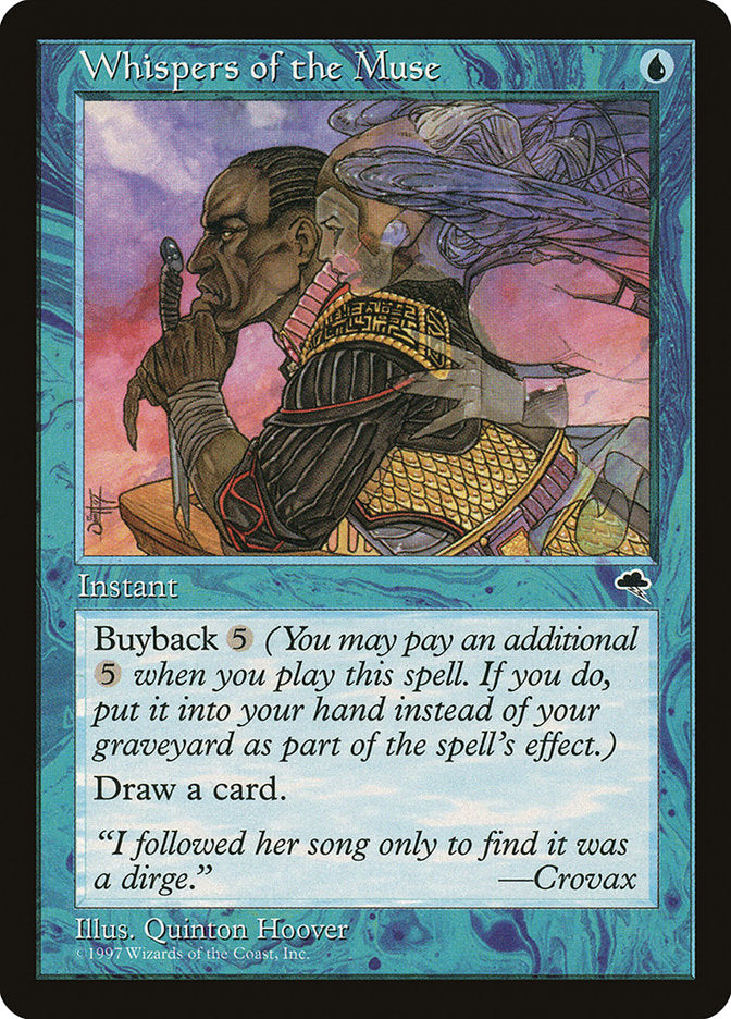 Whispers of the Muse [Tempest] | Boutique FDB TCG