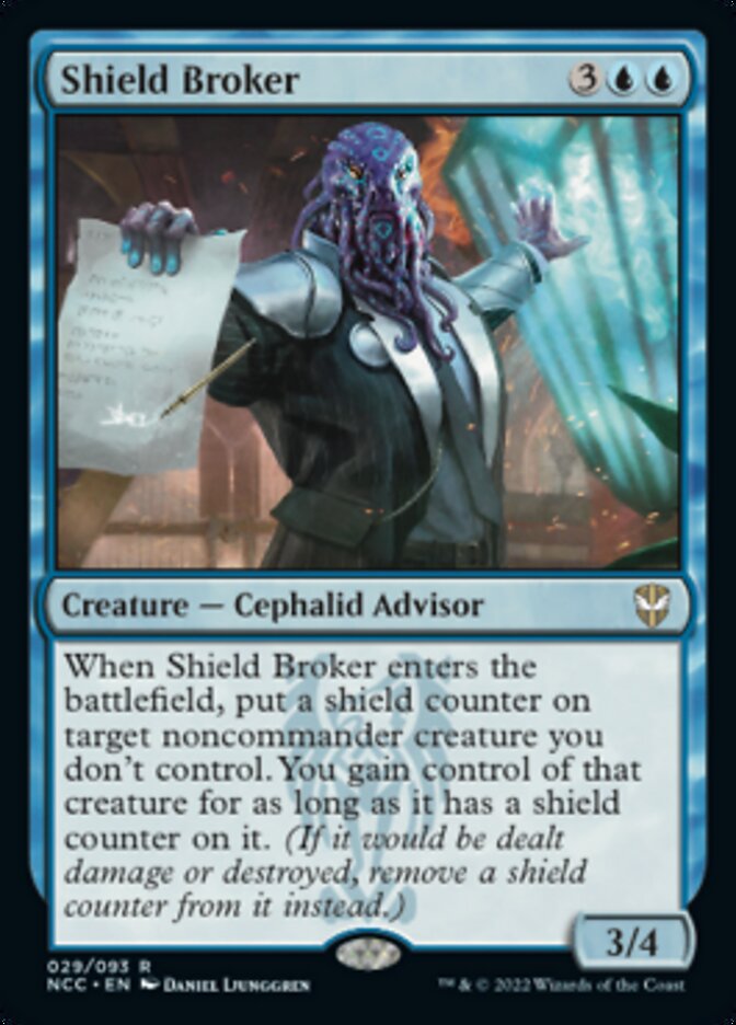 Shield Broker [Streets of New Capenna Commander] | Boutique FDB TCG