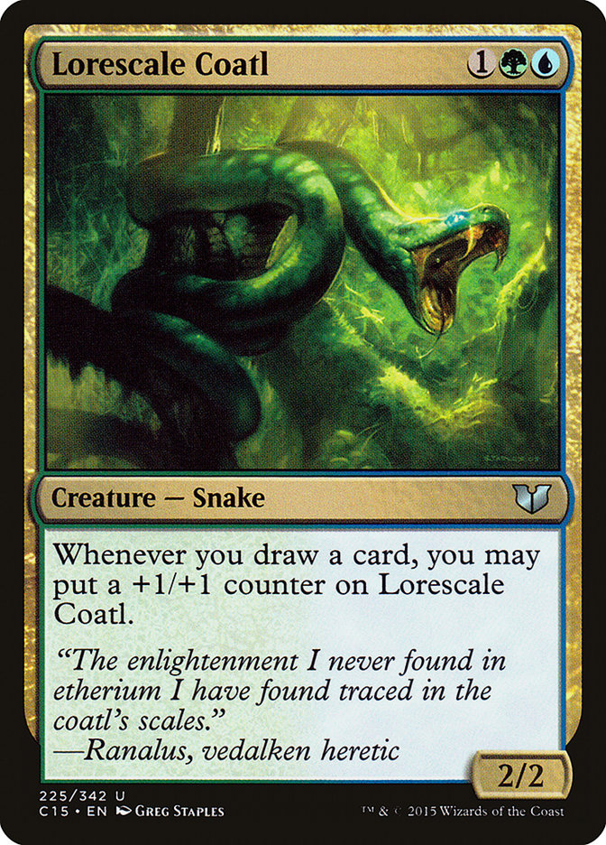 Lorescale Coatl [Commander 2015] | Boutique FDB TCG