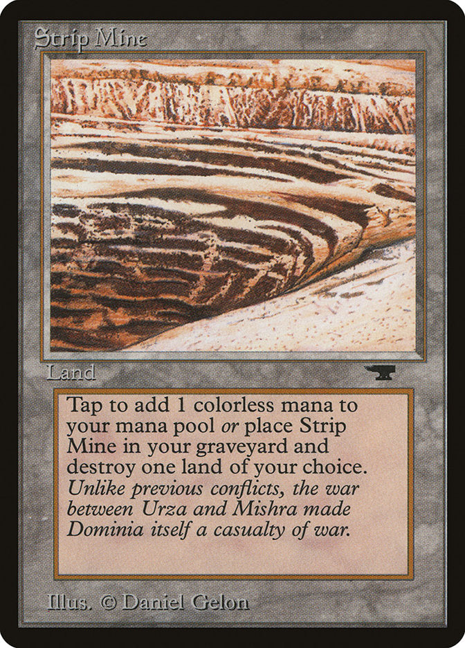 Strip Mine (No Sky, No Tower) [Antiquities] | Boutique FDB TCG
