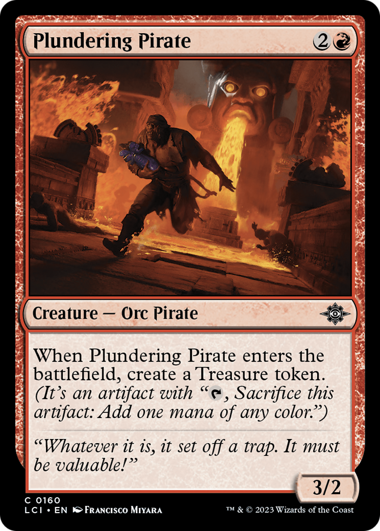 Plundering Pirate [The Lost Caverns of Ixalan] | Boutique FDB TCG