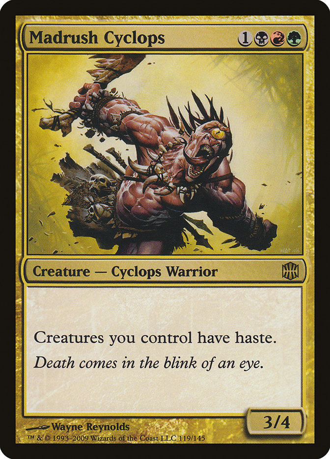 Madrush Cyclops [Alara Reborn] | Boutique FDB TCG