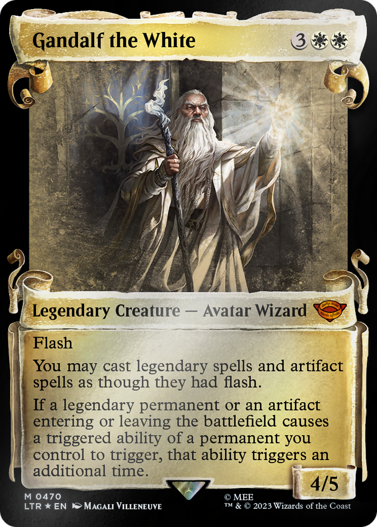 Gandalf the White [The Lord of the Rings: Tales of Middle-Earth Showcase Scrolls] | Boutique FDB TCG