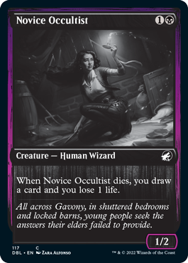 Novice Occultist [Innistrad: Double Feature] | Boutique FDB TCG