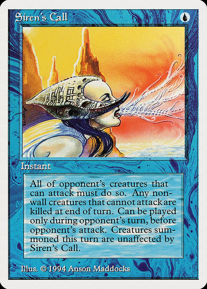 Siren's Call [Summer Magic / Edgar] | Boutique FDB TCG